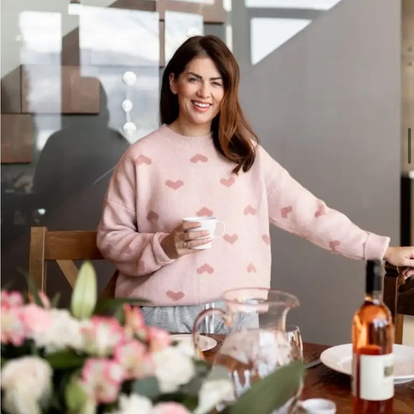 Adora Heart Sweater - Picture 1 of 6